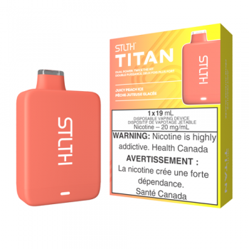 Disposable -- STLTH Titan Juicy Peach Ice 20mg